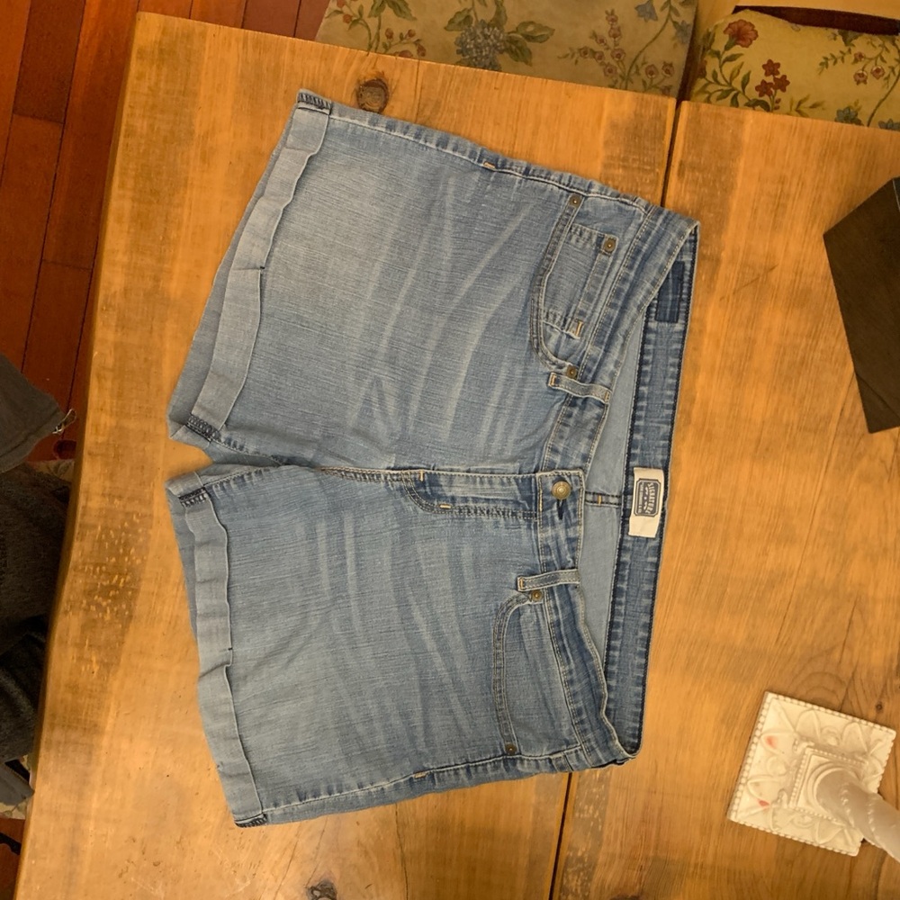 Levi Light Blue Denim Shorts 16